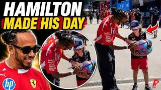 Thumbnail: Lewis Hamilton Fulfills a Little Fan's Dream 🥹 | Behind-the-Scenes Day 1 of the Austrian GP 2026