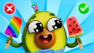 Thumbnail: Healthy Sweets & Ice Cream ! 🍭 Kids Explore Fruit Sweets with Pit & Penny