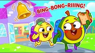 Thumbnail: Pit, Penny & Their Friends' School Stories 🥑 + More Funny Episodes with Songs for Kids