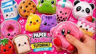 Thumbnail: My New Haivivi AI Toy Helped Me Make a Paper Squishy in 3 Minutes! Super Easy Tutorial