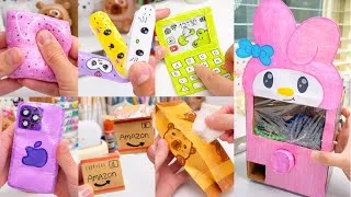 Thumbnail: 🧀🍗🧃DIY Squishy ☁️ DIY Vending Machine 🎰 DIY Paper Computer 💻 Tiktok Viral Trend // DIY Crafts #diy 