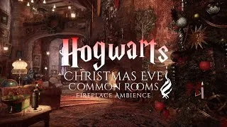 Thumbnail: Hogwarts Christmas Common Rooms | Hogwarts Legacy | Harry Potter Ambience | 2024