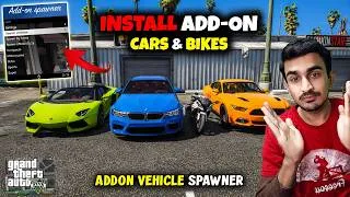 Thumbnail: How To Install Addon Cars in GTA 5 | How To Install Addon Vehicle Spawner in GTA 5 | GTA 5 Mods