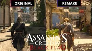 Thumbnail: Assassin's Creed Black Flag Original vs Remake - Graphics Comparison - 4k
