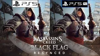 Thumbnail: Assassin's Creed Black Flag Resynced PS5 vs PS5 Pro - Graphics Comparison - Framerate
