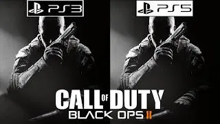 Thumbnail: Call of Duty Black Ops II PS3 vs PS5 - Graphics Comparison - Framerate - Loading Times - 4k
