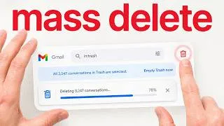 Thumbnail: How to Mass Delete Emails in Gmail on Phone & Desktop