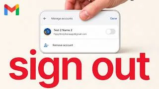 Thumbnail: How to Logout of Gmail (Sign Out on Desktop & Mobile)