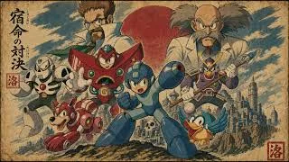 Thumbnail: Mega Man IV, V, VI 🎸 Robot Masters of Edo II | Japanese Rock Remix