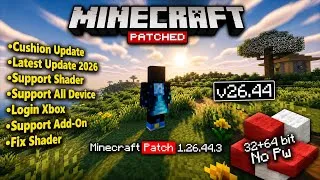 Thumbnail: Minecraft Patch 26.44 Optimised 🔥 Crash Fix / Lag Fix | Servers, Realms & Xbox Login
