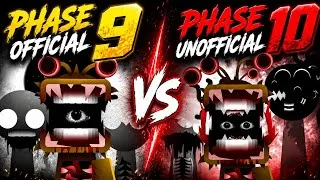 Thumbnail: SPRUNKI Ggtp Phase 9 Official VS Ggtp Phase 10 Unofficial Incredibox Sprunki Mix #gaming #sprunki 