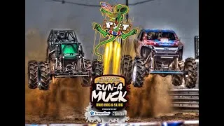 Thumbnail: RUN -A Muck 2024 Premiere mega truck racing series , and special Freestyle by KING SLING
