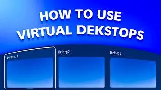 Thumbnail: How To Use Windows Virtual Desktops The PROPER Way