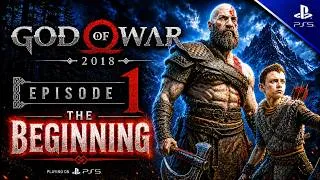 Thumbnail: God of War (2018) PS5 Gameplay Walkthrough Part 1 | The Beginning | 4K 60FPS | No Commentary