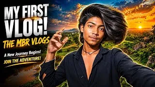 Thumbnail: 🚀 My first vlog on YouTube | The MBR Vlogs 