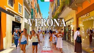 Thumbnail: Verona Italy 4K Walk 🇮🇹 | Juliet’s House, Piazza delle Erbe & Ponte Pietra