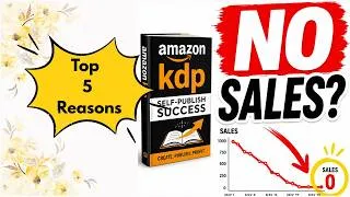 Thumbnail: No Sales on Amazon KDP? Here’s Why Your Books Are Not Selling #amazonkdp #amazonkdptamil