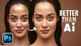Thumbnail: "B.S.T" Method of Retouching in Photoshop (Better Than Any AI)