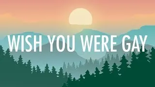 Thumbnail: Billie Eilish – wish you were gay (Lyrics) 🎵