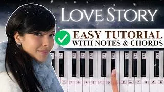 Thumbnail: Love story - Easy Piano Tutorial with Notes & Chords - PIX Series - Hindi