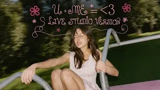 Thumbnail: Olivia Rodrigo - u + me = 🩷 (Live Studio Version)[The YSPSFGSIL Live Sessions]