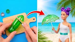 Thumbnail: DIY Doll Crafts Every Miniature Lover Needs to Make 🧸🔥 EPOXY Resin Makeover  
