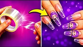 Thumbnail: Nails Hacks For RUMI 😈 Easy Glow Up Crafts And Beauty Makeover