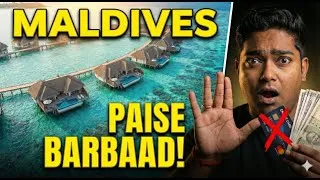 Thumbnail: Maldives Trip Cost & Budget Guide 2026 🇲🇻 (I Wasted ₹40,000!)