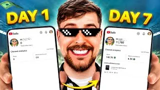 Thumbnail: I Tried MrBeast Shorts Challange For 7 Days ( Crazy Result 🥶)