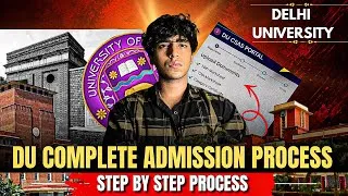Thumbnail: DU Admission 2026 Complete Guide 🔥 Step-by-Step CSAS ProcessI Preference sheet