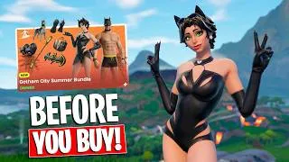 Thumbnail: GOTHAM CITY SUMMER BUNDLE | Gameplay + Combos! Before You Buy (Fortnite)