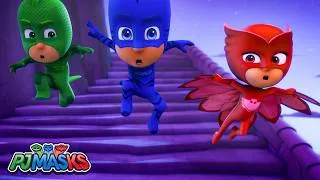 Thumbnail: We Have To Escape! 🥷 PJ Masks Full Episodes 🦸 Superhero Cartoons for Kids #pjmasks