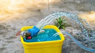 Thumbnail: How To Make a Mini Water Pump| Awesome ideas for dc motor | Diy dc motor water pump