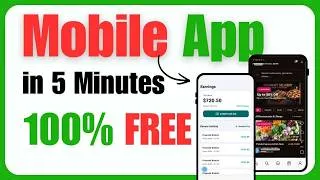 Thumbnail: Build Mobile App With AI 100% Free Using Google AI Studio