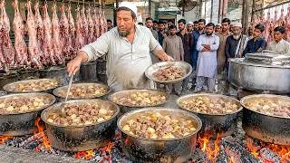 Thumbnail: TRADITIONAL AFGHANI MUTTON STEW BEEF ROSH COOKING IN PAKISTAN - STREET FOOD AFGHAN MEAT ROSH RECIPE