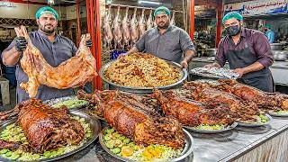 Thumbnail: TRADITIONAL WHOLE LAMB ROAST WITH KABULI PULAO 😱 BEST STREET FOOD 2026 | VIRAL FOOD COMPILATION