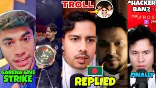Thumbnail: Garena Gives Copyright Strike to UG Ayush 🚨| Apex Gaming Troll 🤡 Aura & Insan arena Angry Replied🤬