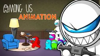 Thumbnail: 어몽어스Hide and Seek : Meccha Chameleon - AMONG US FUNNY ANIMATION