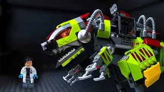 Thumbnail: The Dinosaurs / Lego Stop Motion animation /  Jurassic world