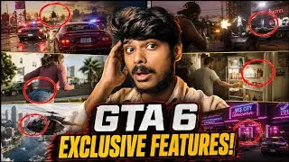 Thumbnail: GTA 6 EXCLUSIVE FEATURES REVEALED?! 😱 Details You MISSED!