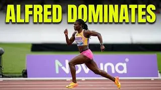 Thumbnail: Womens 200m Full - Julien Alfred - Wanda Diamond League London Athletics -  Novuna 2026