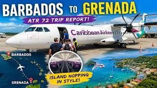 Thumbnail: Caribbean Airlines ATR 72 Trip Report | Barbados to Grenada (BGI–GND) 🇧🇧🇬🇩 ✈️
