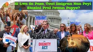 Thumbnail: Gwo Nouvèl Pou Imigran K ap Viv Nan Peyi Etazini, Si Lwa Sa Pase, Tout Imigran Manje Ak Graten...