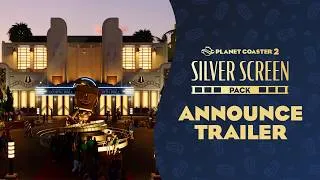 Thumbnail: Silver Screen Pack Announce Trailer | Planet Coaster 2