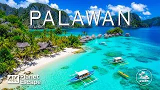 Thumbnail: FLYING OVER PALAWAN (4K UHD) – Soothing Piano Along With Beautiful Nature Video - 4K Video UHD