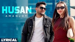 Thumbnail: Husan (Lyrical) | Amanjot | New Punjabi Song 2026 | Latest Punjabi Song 2026