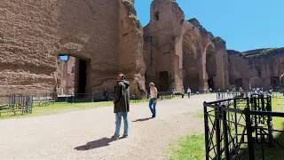 Thumbnail: Baths of Caracalla Rome 🇮🇹 | Relaxing Walk Through Ancient Rome