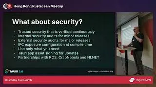 Thumbnail: Tauri, Rust, and Building Lightweight Apps | Daniel Thompson-Yvetot