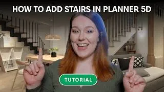 Thumbnail: How to Build a Staircase in Planner 5D