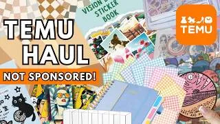 Thumbnail: Huge Temu Stationery Haul! Cute Journaling & Planner Supplies, Storage & Much More!